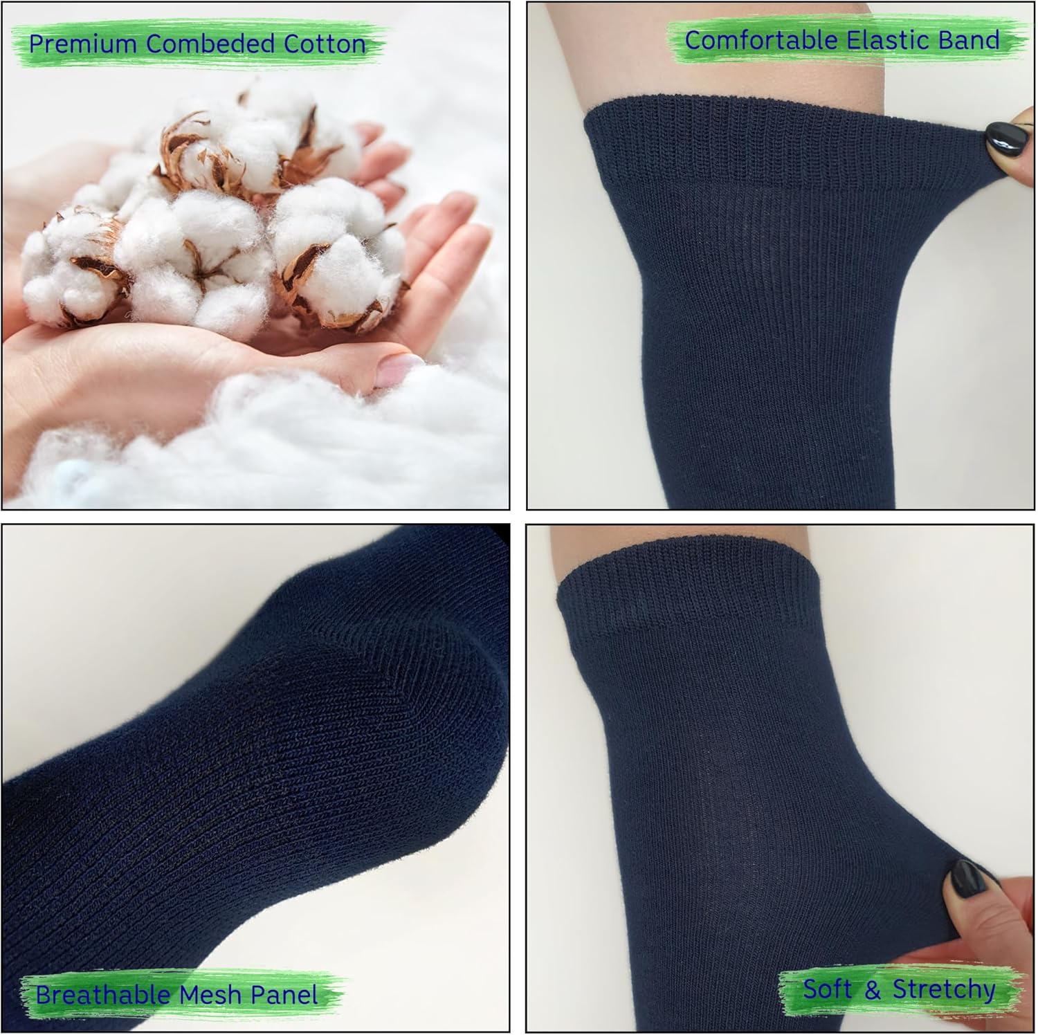 Premium Comfortable Knee-High Socks for Kids