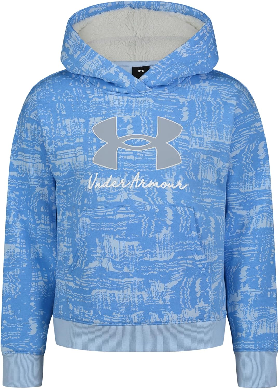 Under Armour Kids Print Logo Sherpa Hoodie