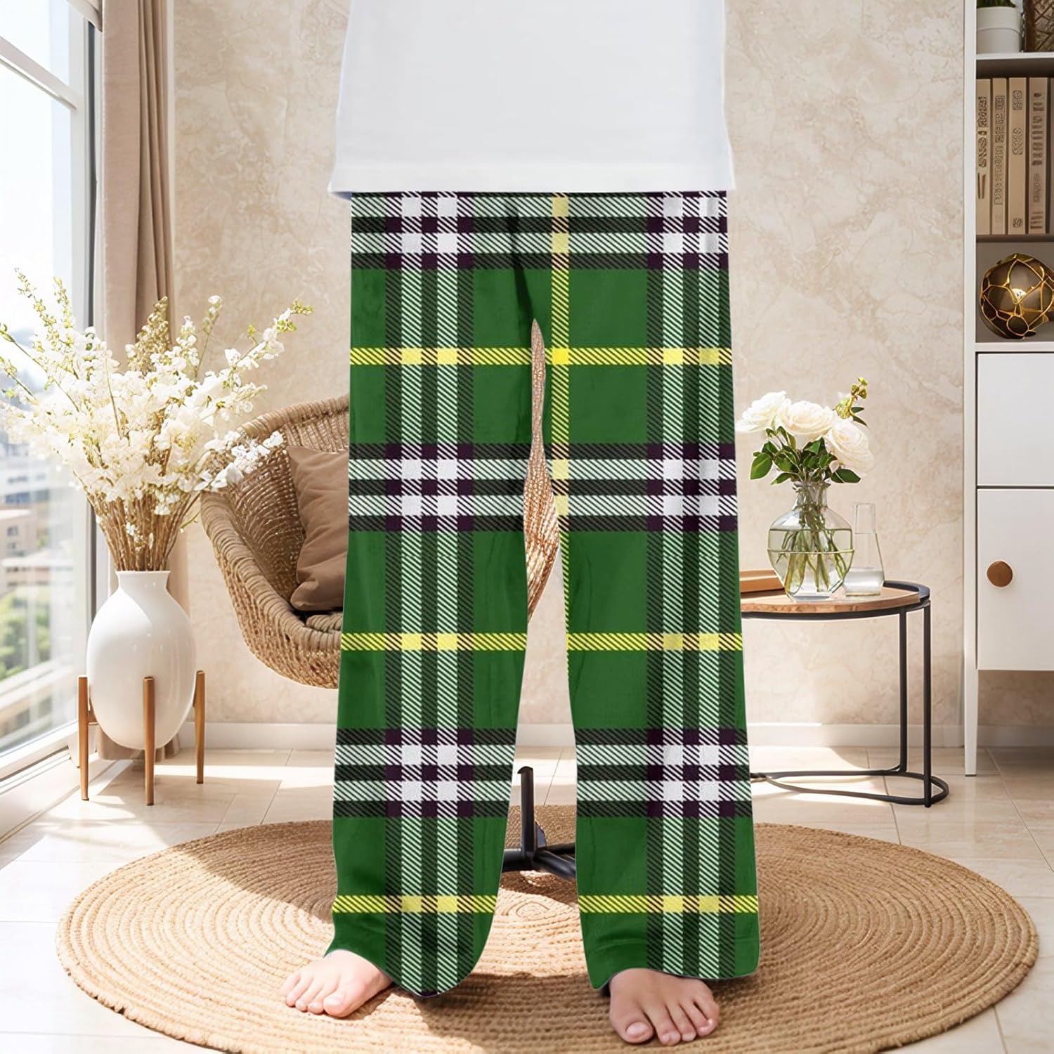 Comfy Christmas Flannel Pants for Girls
