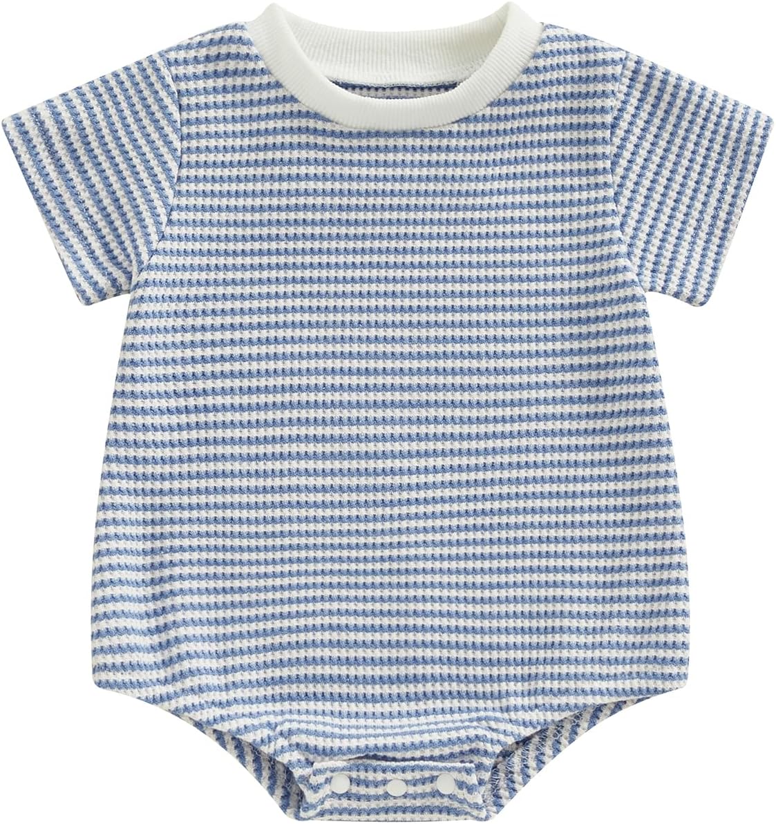 Cute Striped Romper for Boys Girls Perfect for Daily Summer
