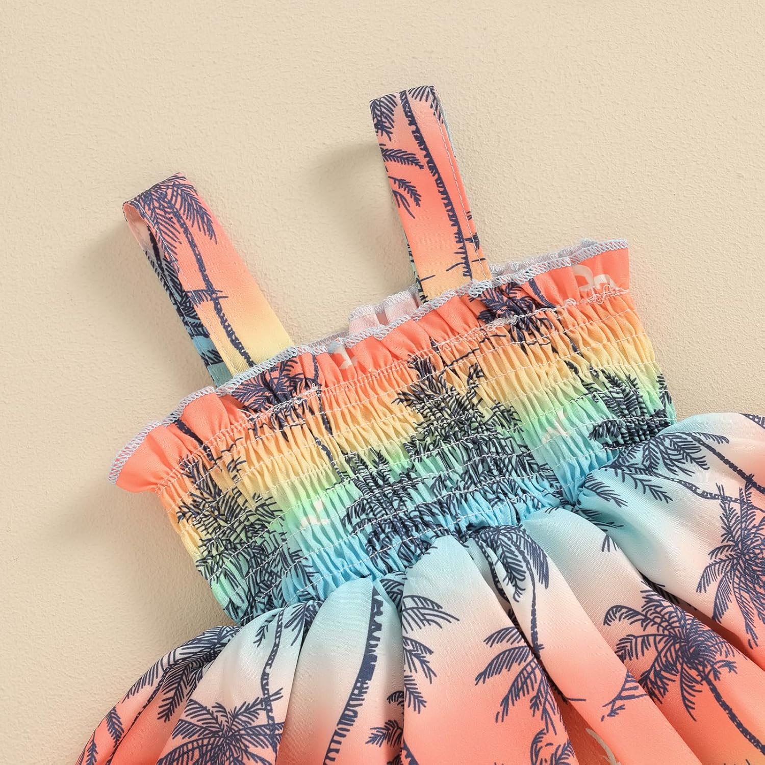 Mubineo Baby Girl Summer Romper Dress