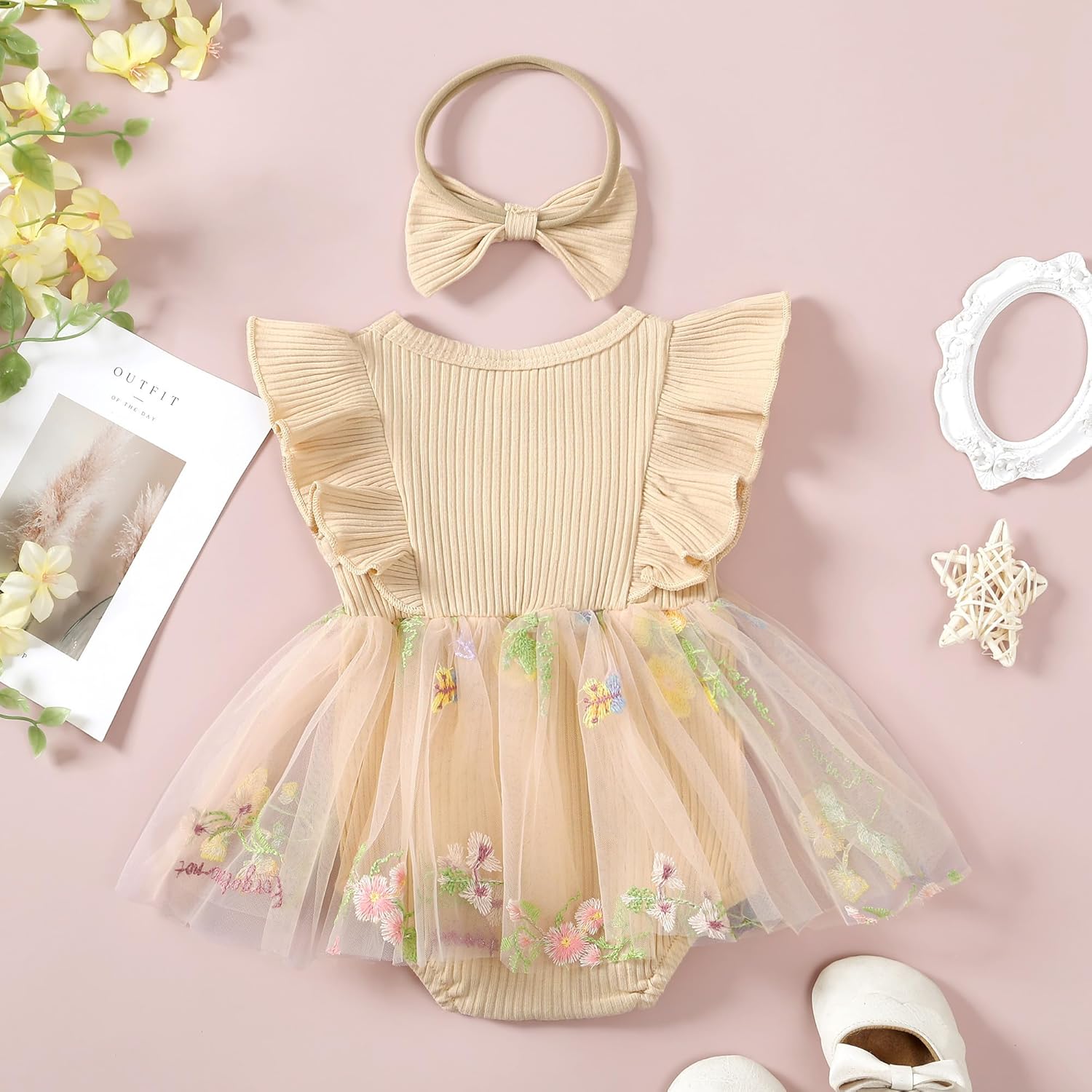 Adorable Baby Girl Summer Romper
