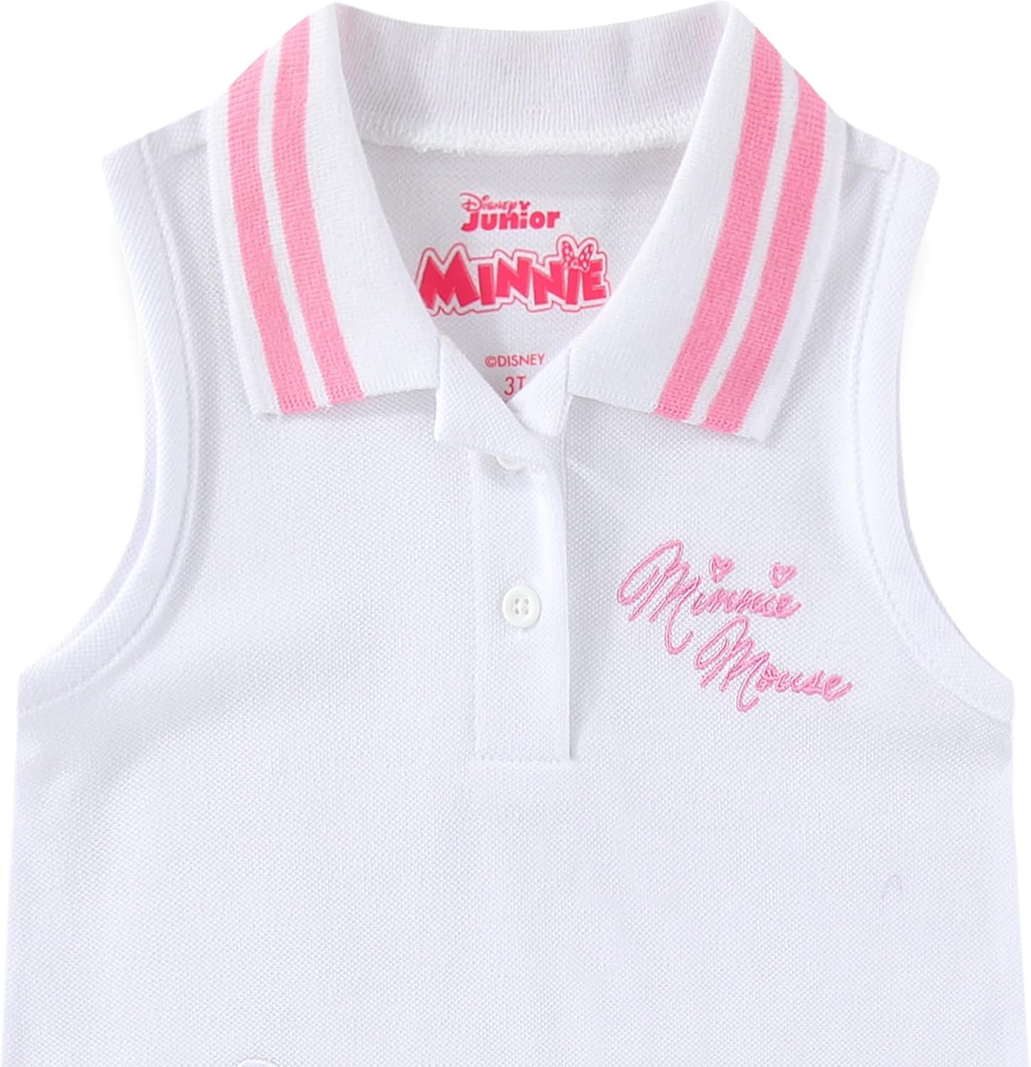 Stylish Disney Minnie Mouse Collar Dress for TODDLERS BIG KIDS