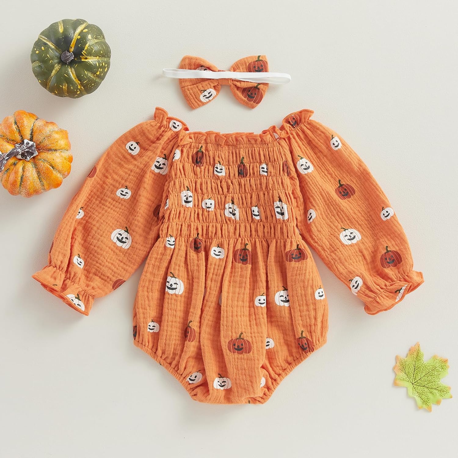Floral Romper for Baby Girls Halloween Summer costume