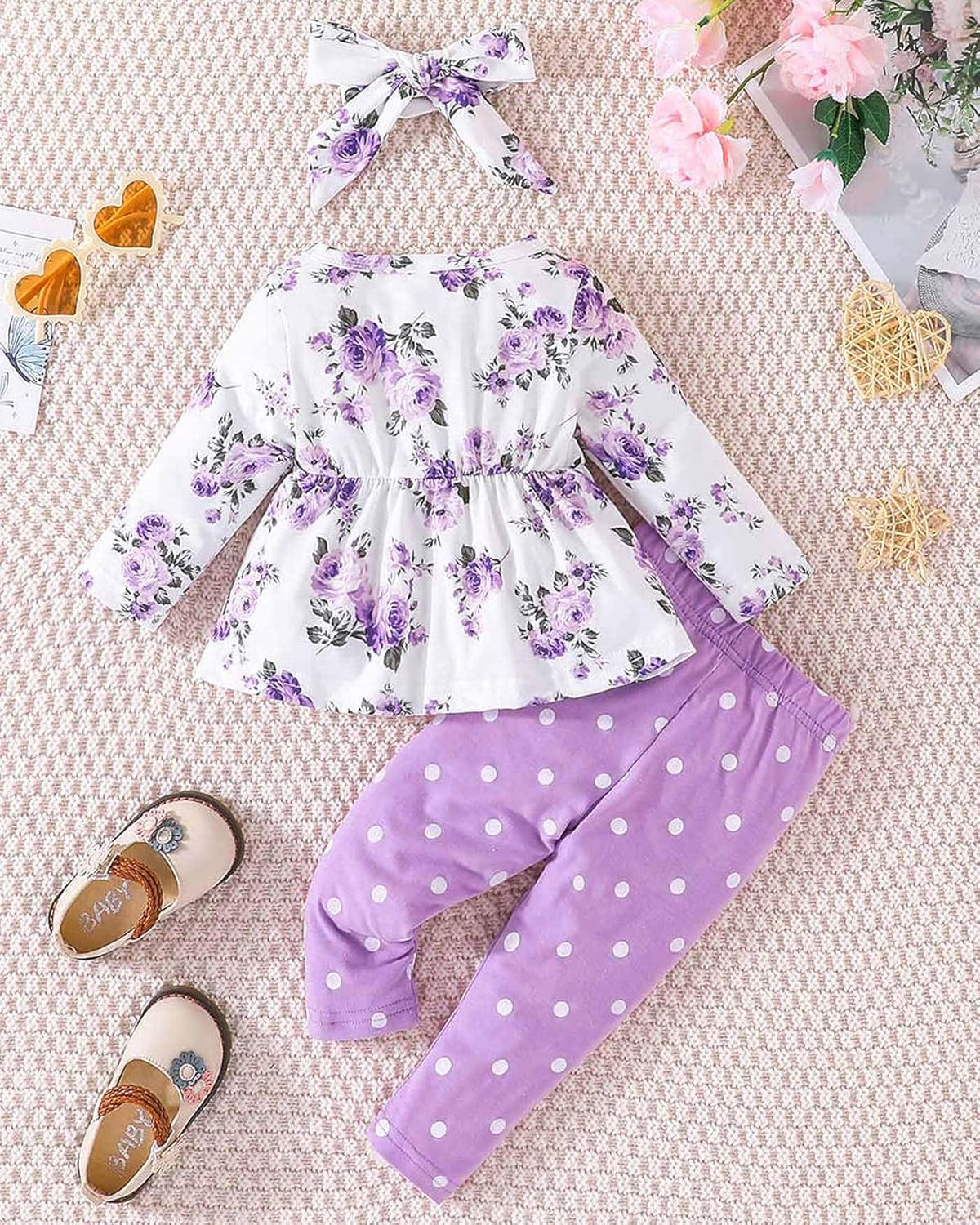 Heamoe Toddler Cute Girl Outfit Set