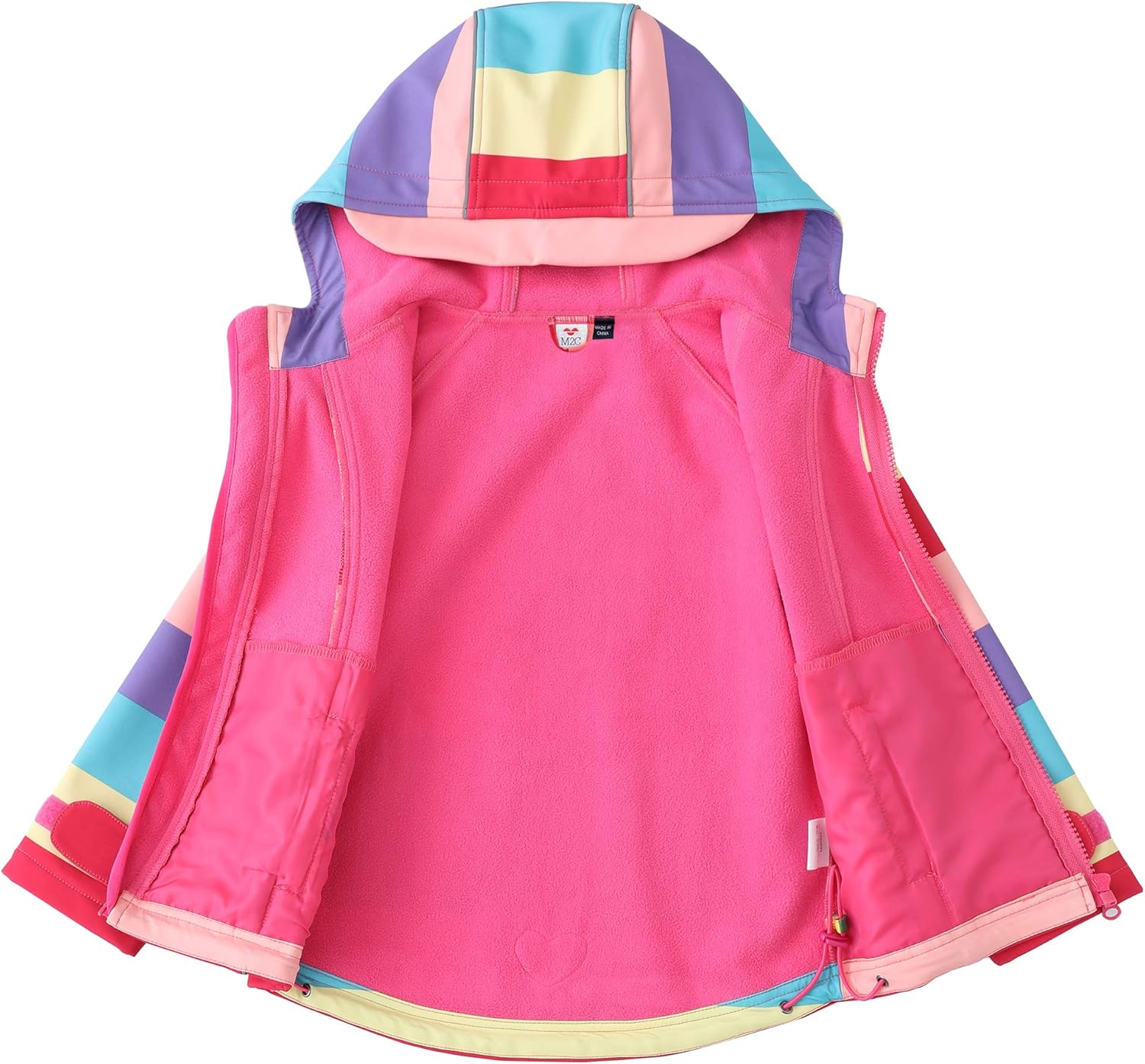 M2C Girls Windproof Softshell Jacket