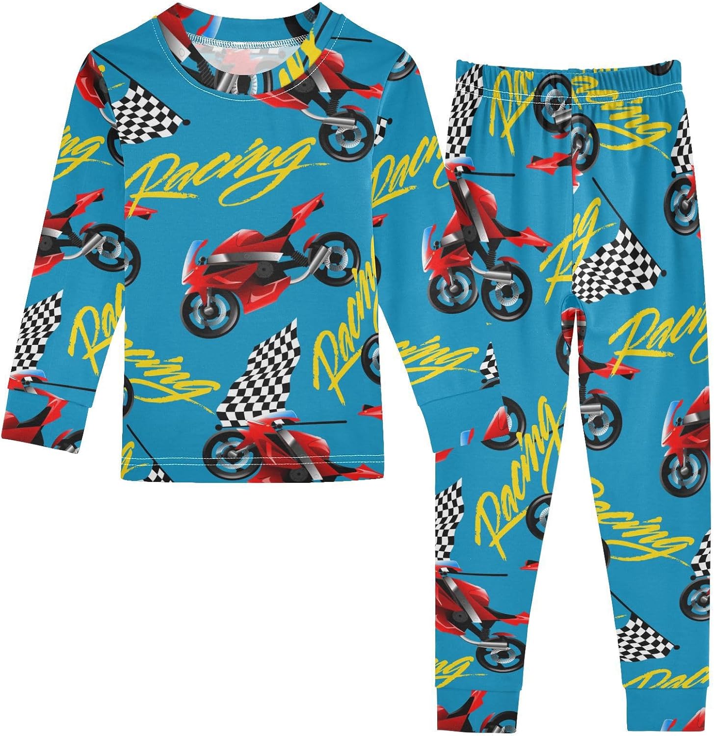 WIFIU Long Sleeve Pajama Set