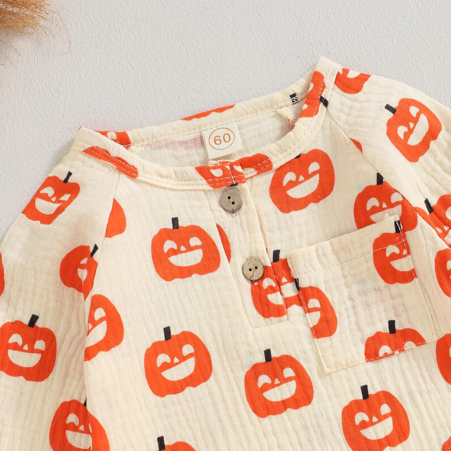 Halloween Trick or Treat - Cozy Cute Perfect Pumpkins ROMPER for Babies