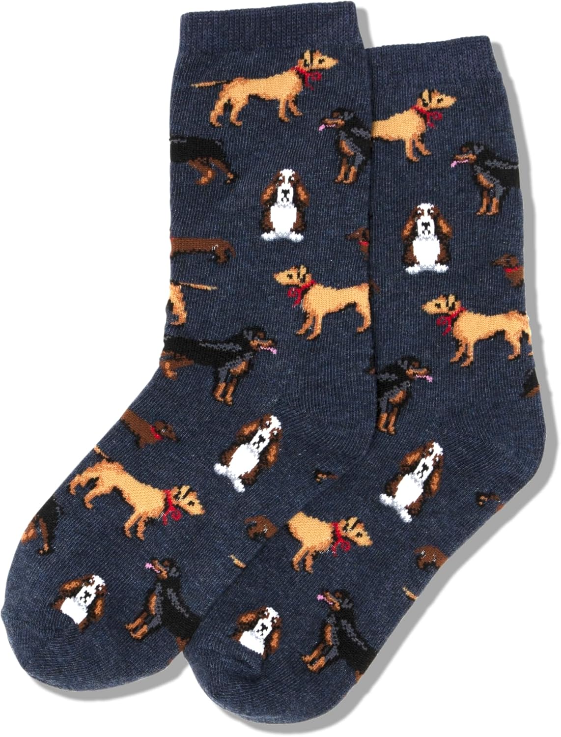 Hot Sox Kids Fun Animal Crew Socks - Perfect for Girls and Boys