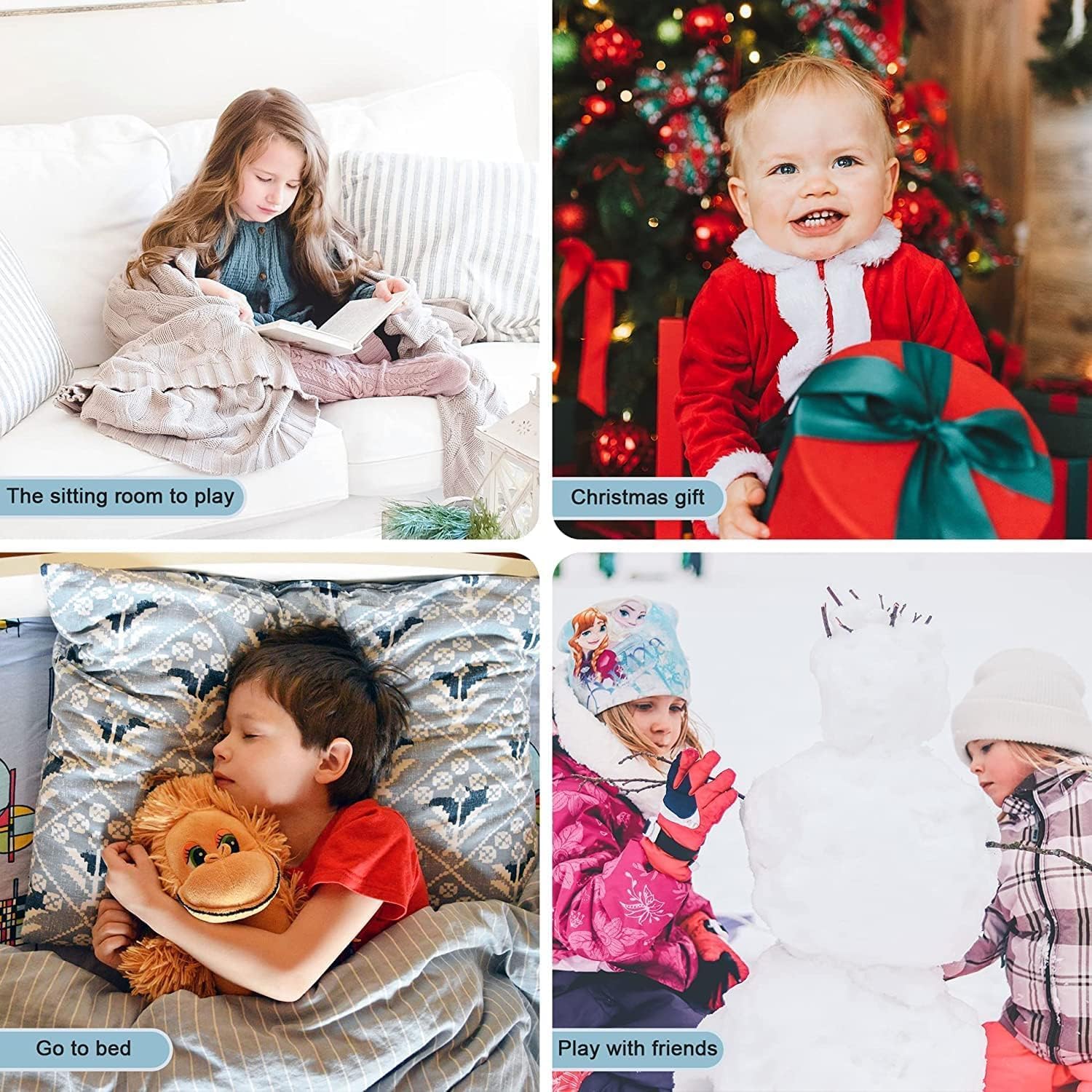 American Trends Kids Fuzzy Socks Toddler Girls