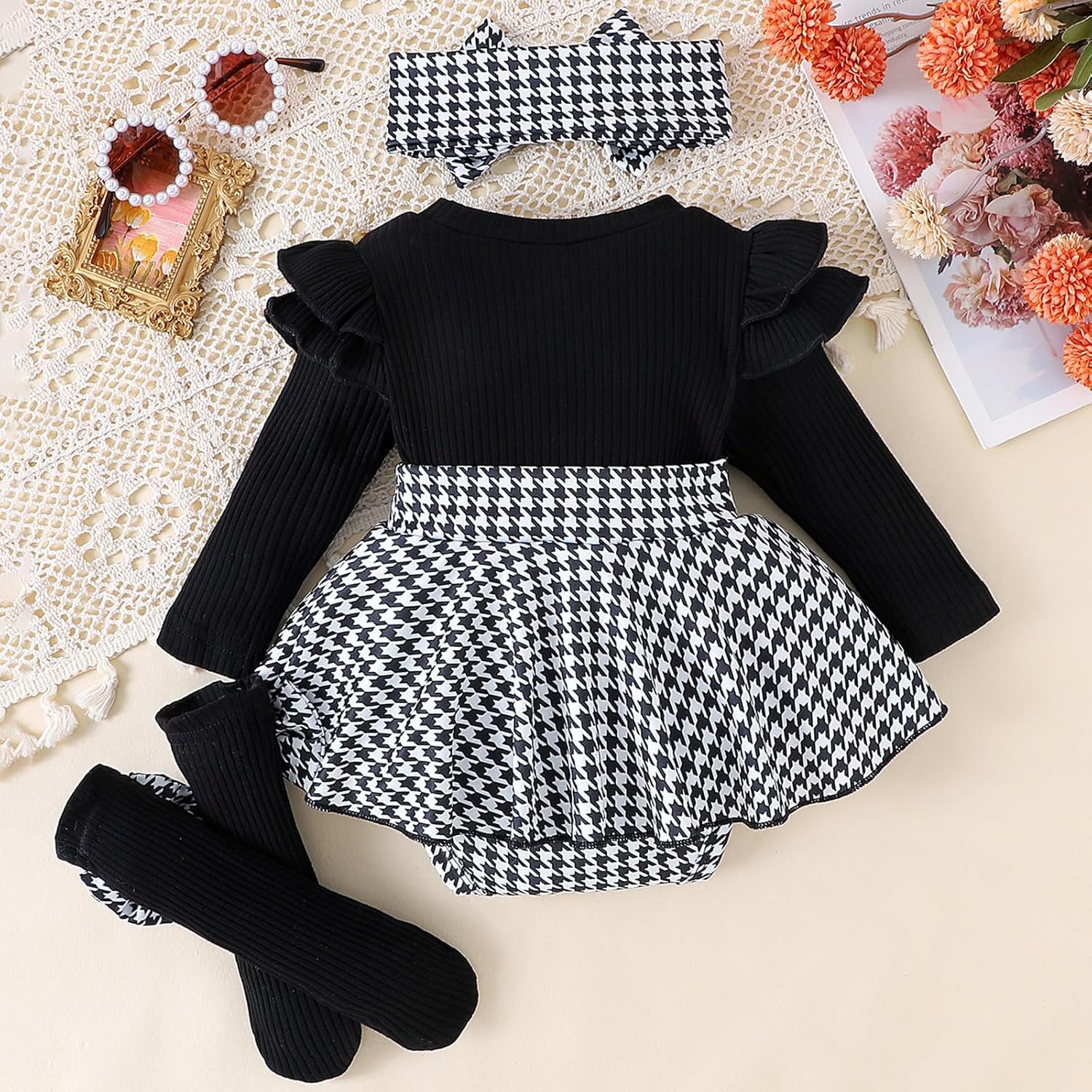Lenjindjer Baby Girl Spring Romper Dress