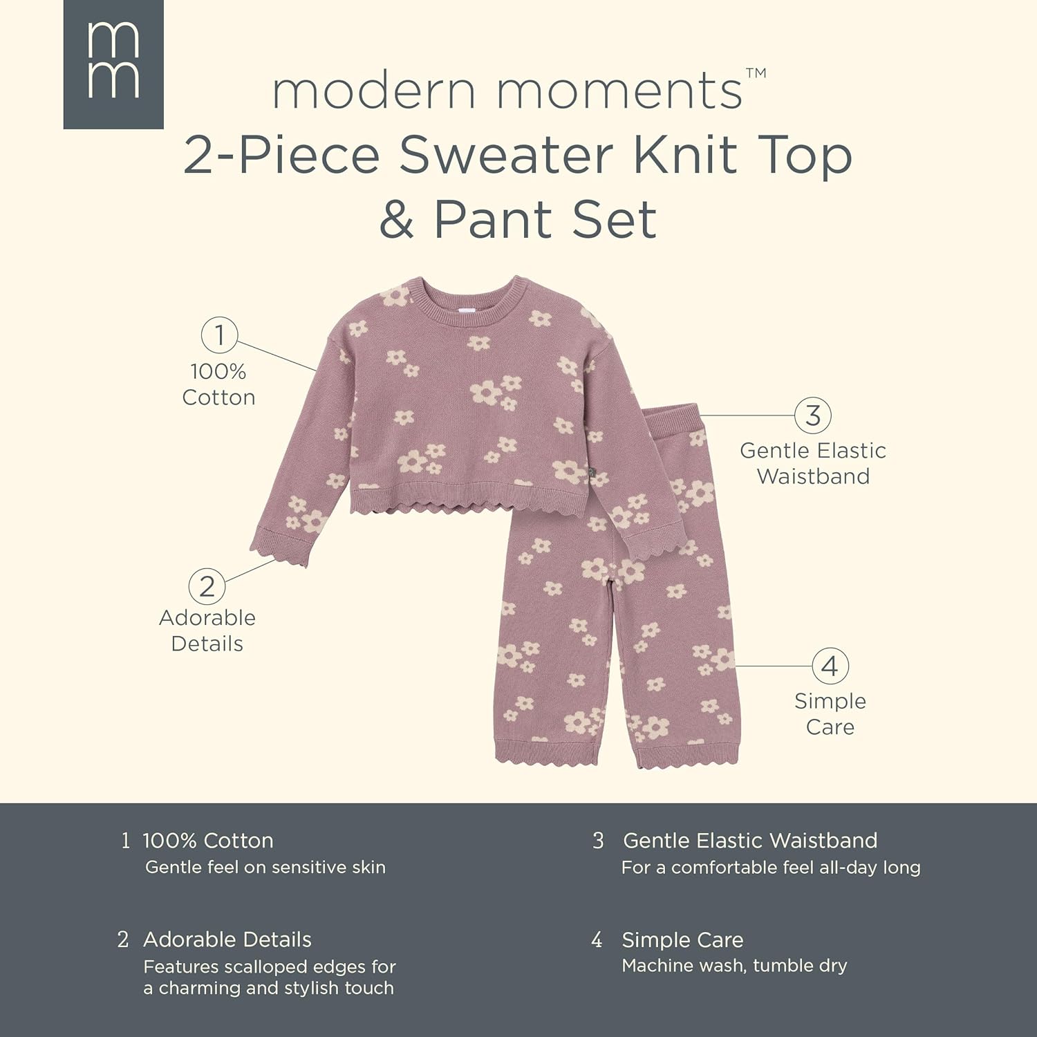 Modern Moments Baby Jacquard Set