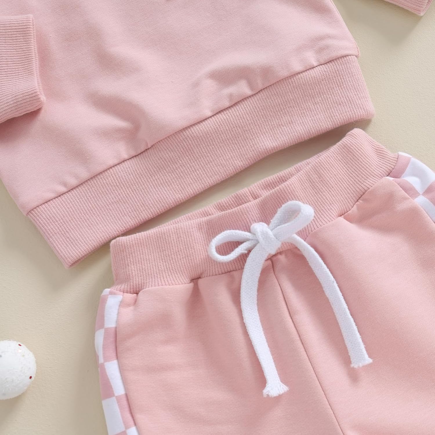 BeQeuewll Baby Girl Valentines Day Outfit