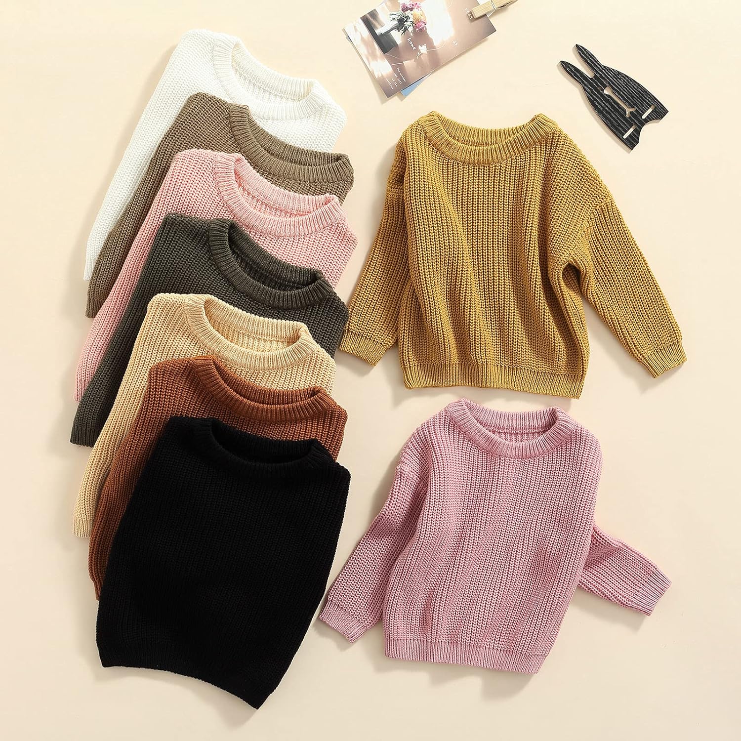 Afunbaby Baby Girl Boy Knit Sweater Blouse Pullover Sweatshirt