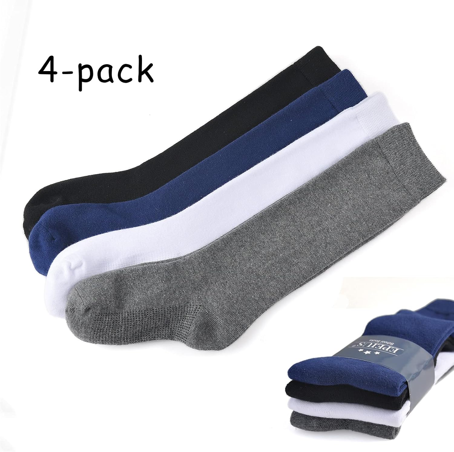 EPEIUS Girls Knee High School Socks
