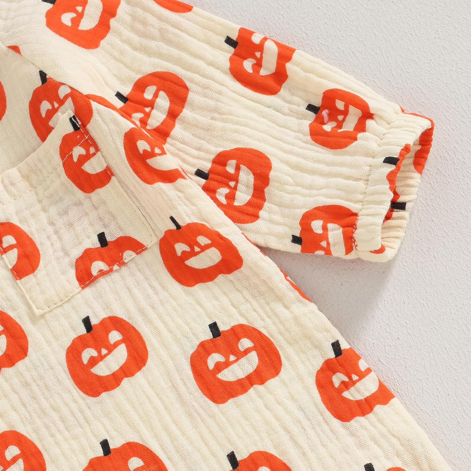 Halloween Trick or Treat - Cozy Cute Perfect Pumpkins ROMPER for Babies