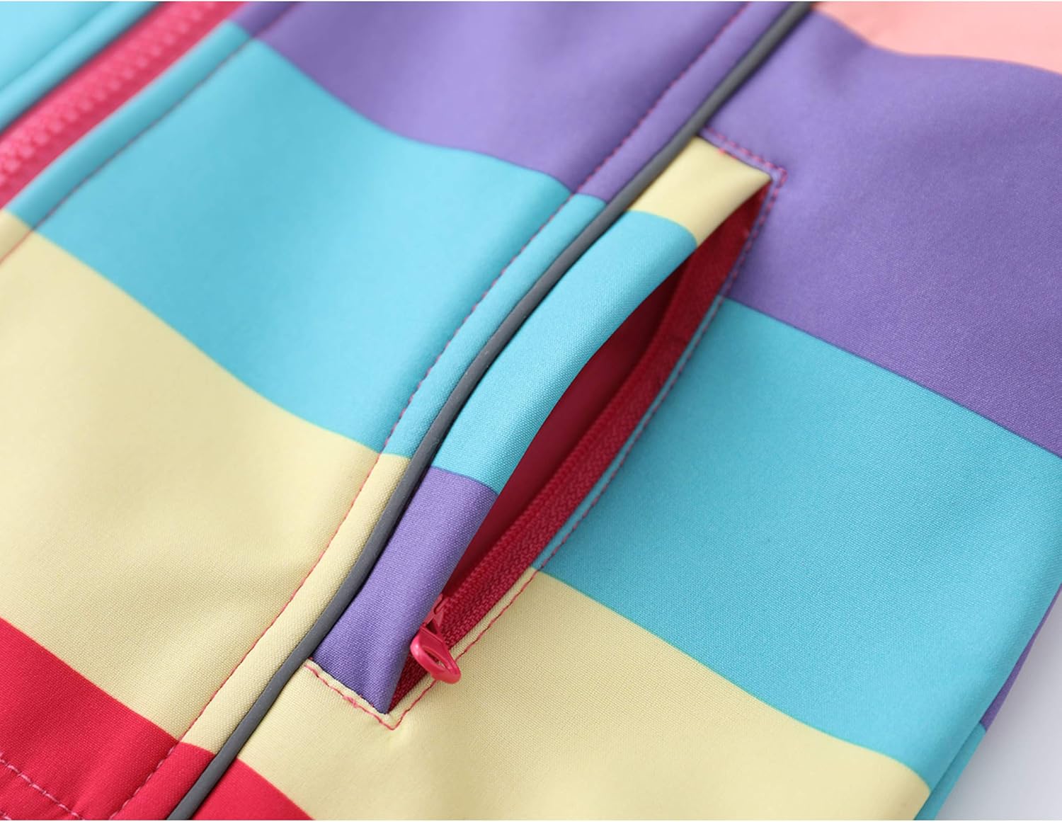 M2C Girls Windproof Softshell Jacket