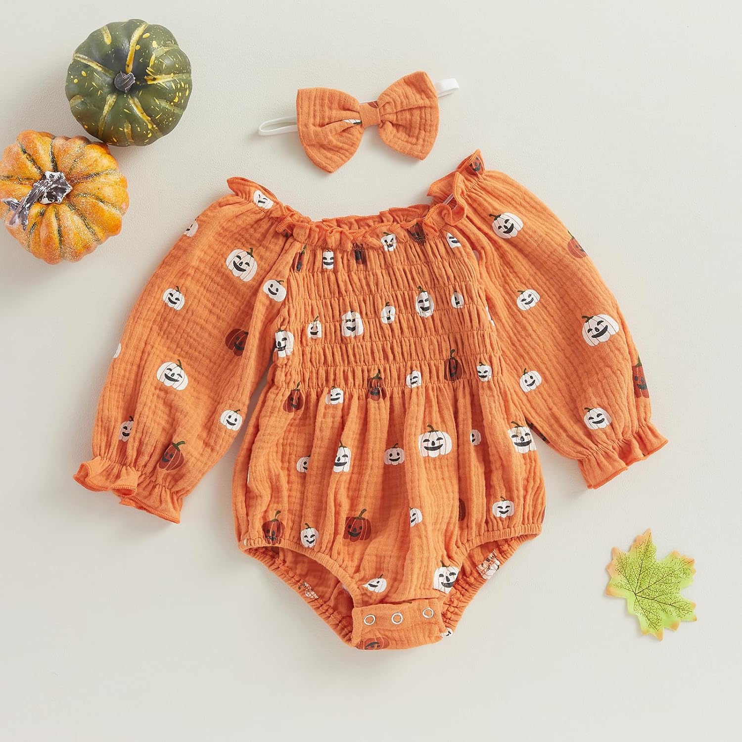 Floral Romper for Baby Girls Halloween Summer costume