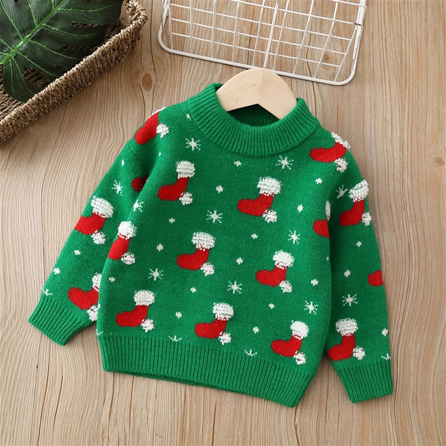 Red Christmas Sweater for Toddler