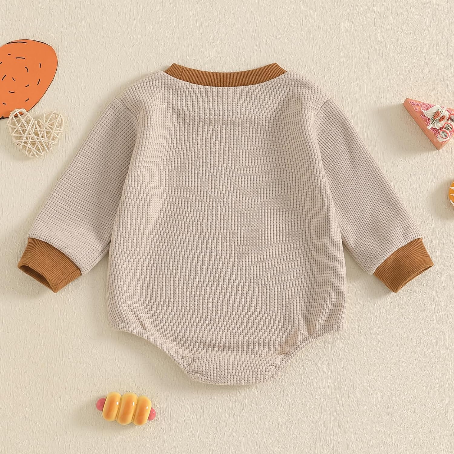 Handmade Romper First Thanksgiving Outfits for Baby Girls US