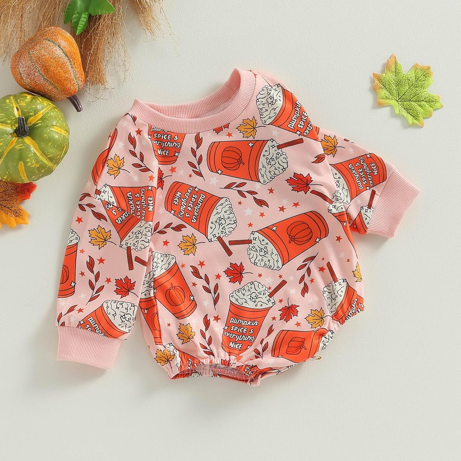 Easter Toddler romper Fuzzy BunnyEmbroidery Romper Sweatshirt
