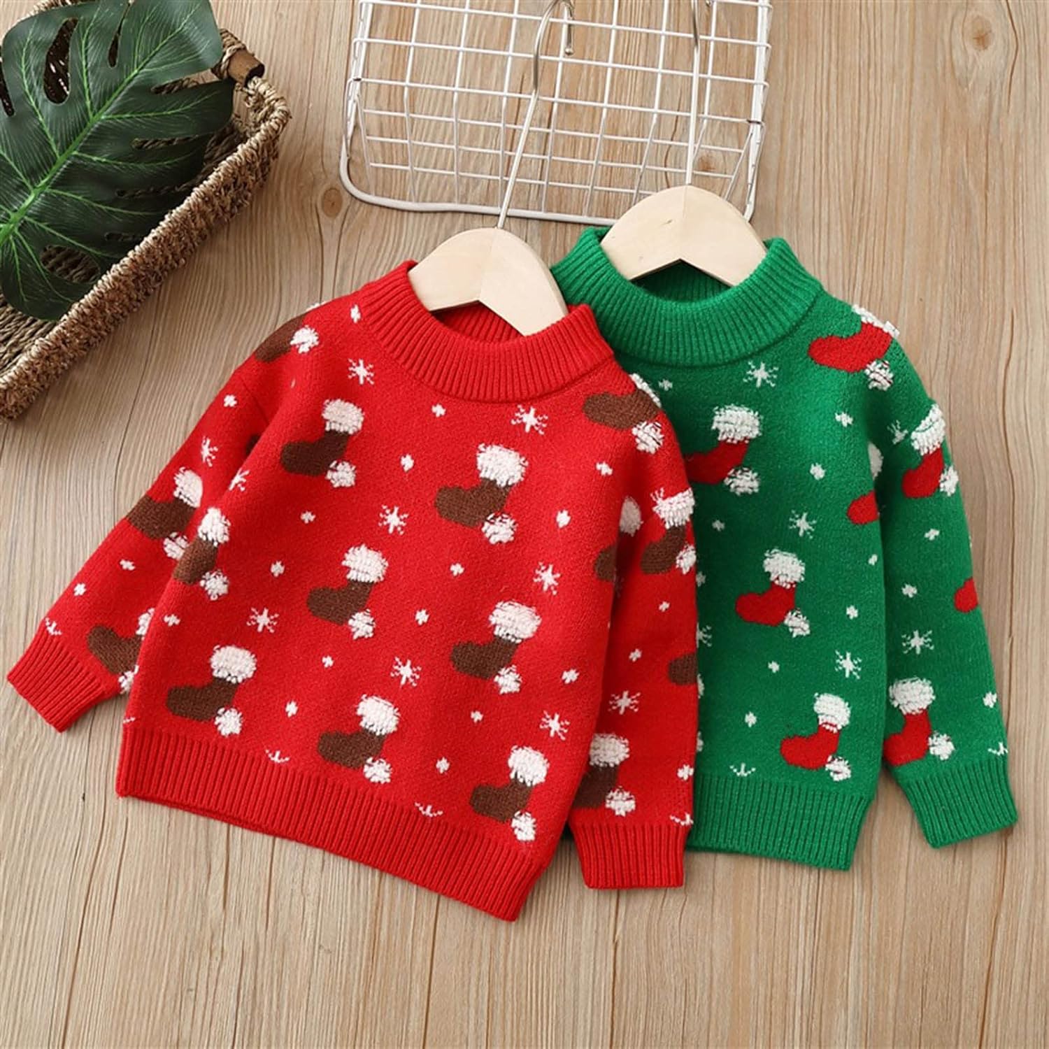 Red Christmas Sweater for Toddler