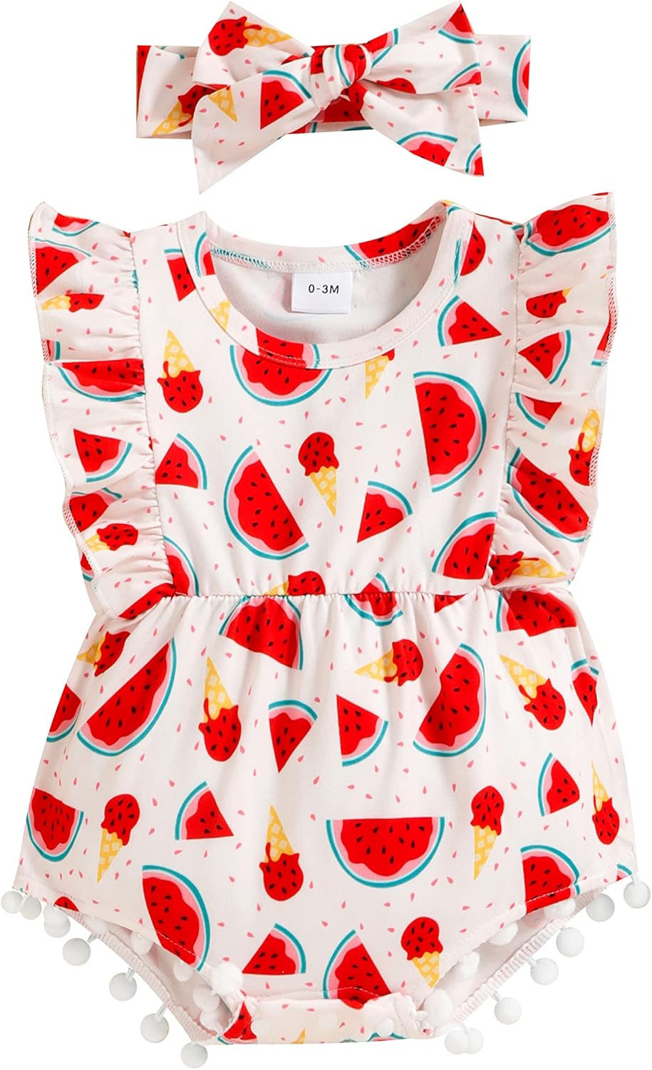 Cute Newborn Romper for Baby Girls