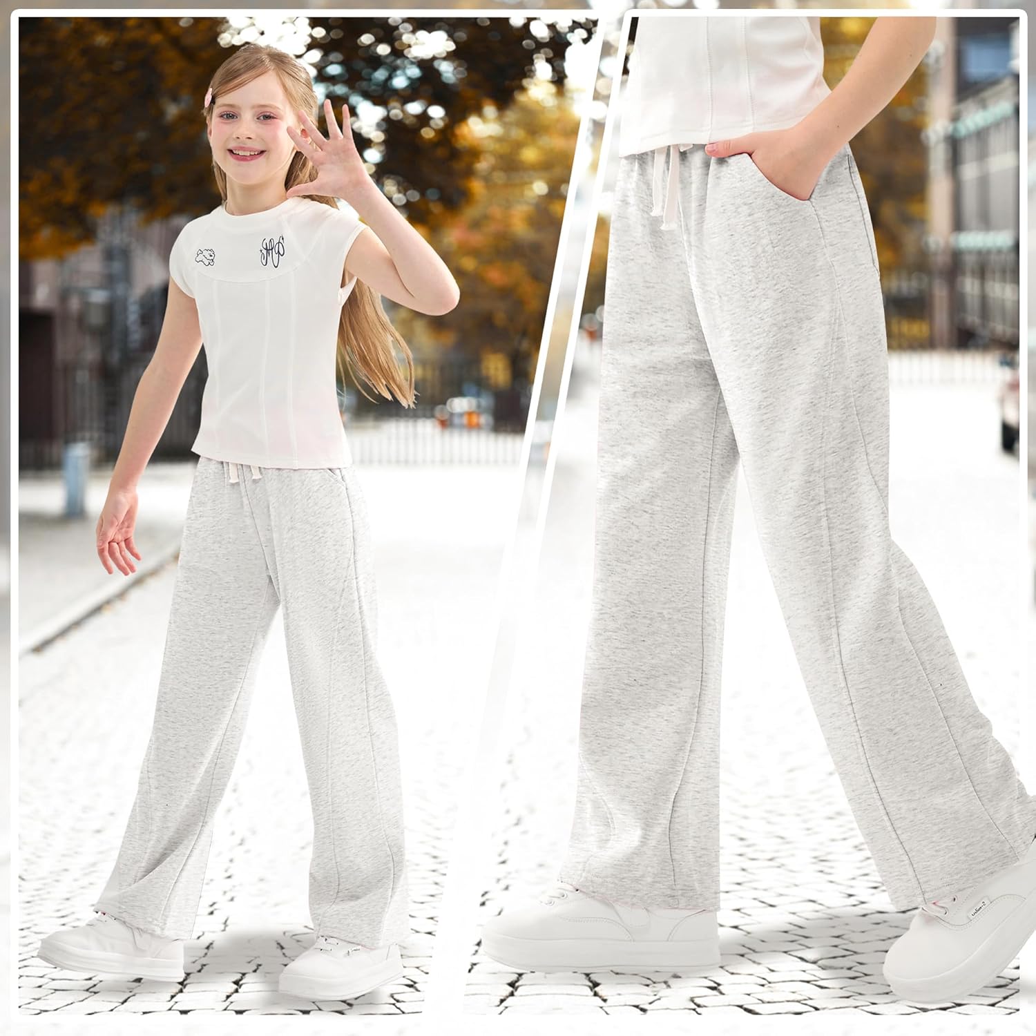 Comfy and Strong Perfect for Kids Girls GiuliaPants