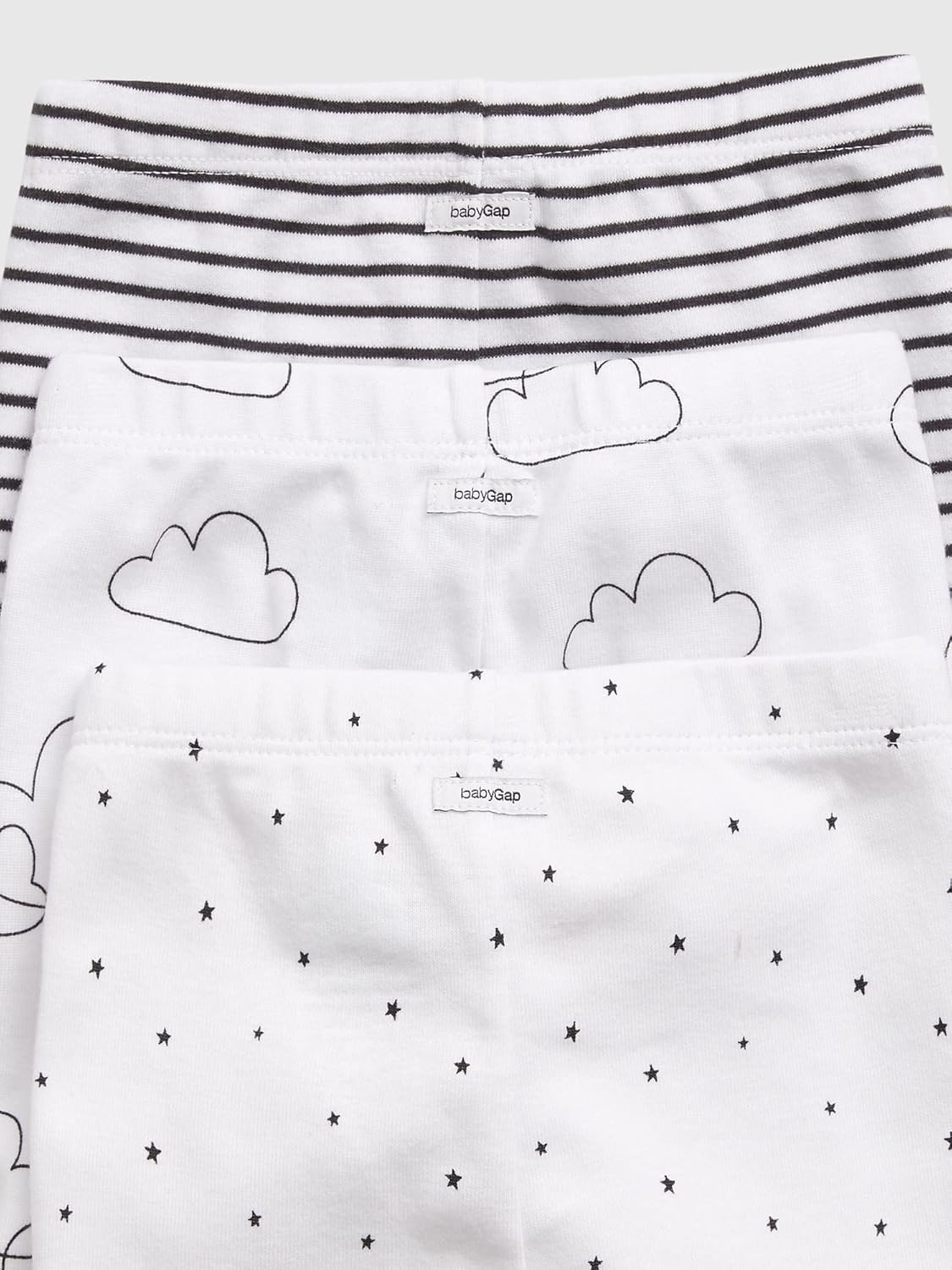 GAP Baby Girls 3-Pack First Favourite Pull-on Pants Bottoms