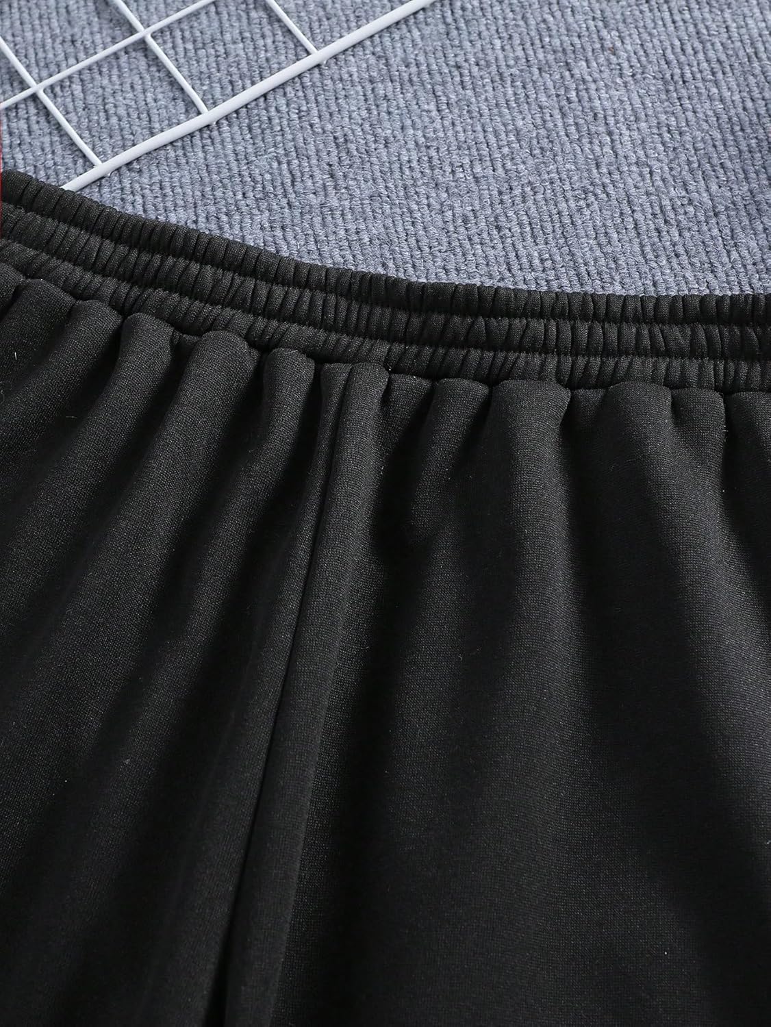 Floerns Girls 2 Pcs Elastic Waist Active Running Solid Jogger Sweatpants 1