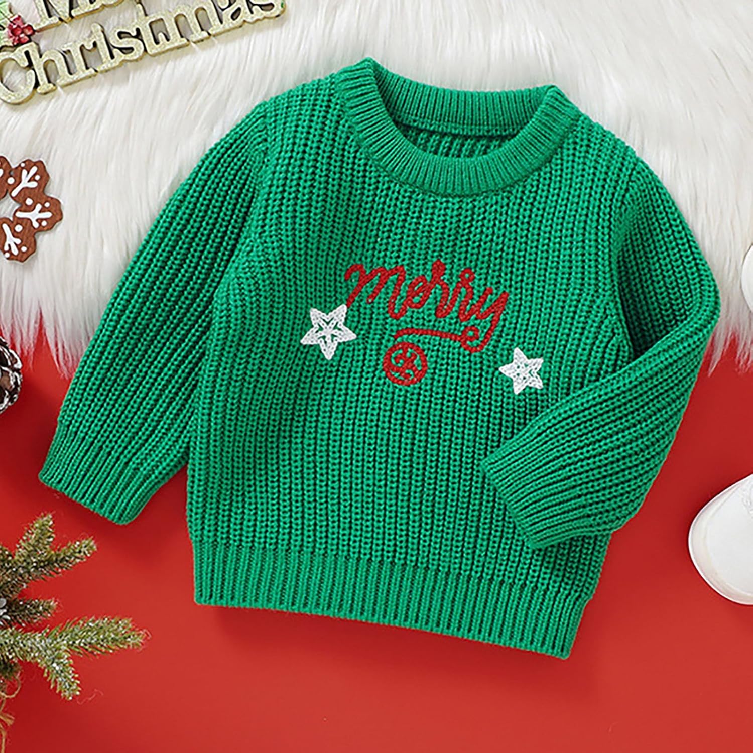 Christmas Knit Sweater - HOLIDAY GIFT FOR BABIES