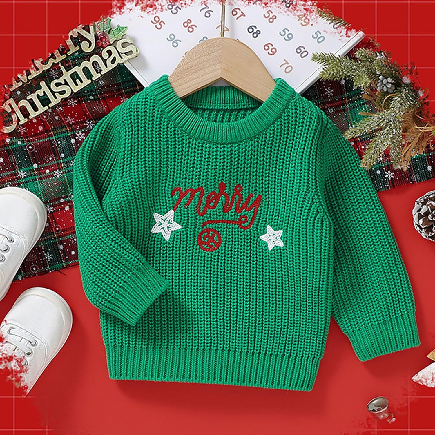Christmas Knit Sweater - HOLIDAY GIFT FOR BABIES