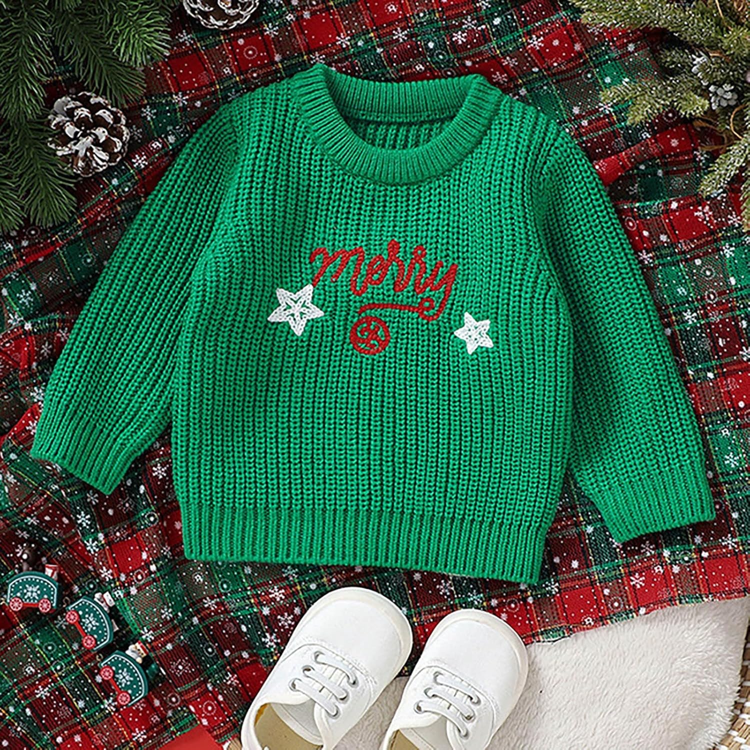 Christmas Knit Sweater - HOLIDAY GIFT FOR BABIES