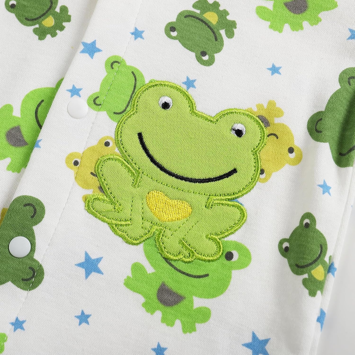 Baby Boys Girls Long Sleeve Romper Pure Cotton Footed New Born Clothes