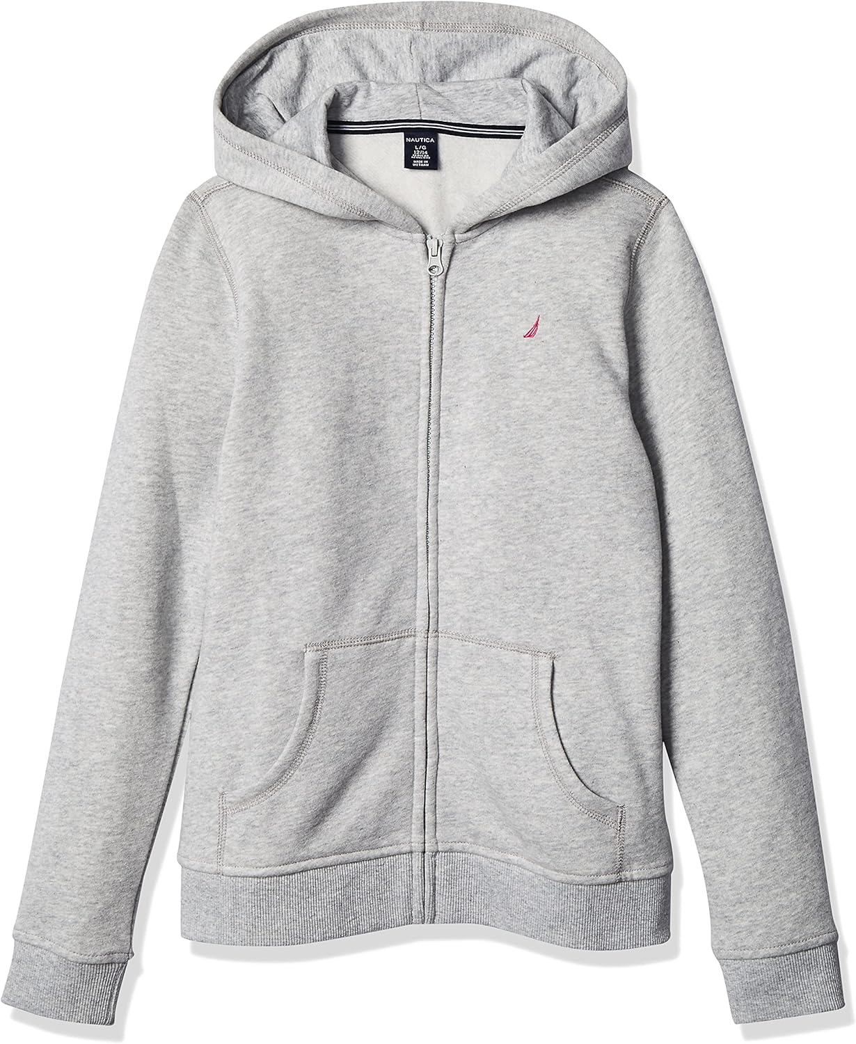 Nautica Girls Snug Fleece Full-Zip Hoodie