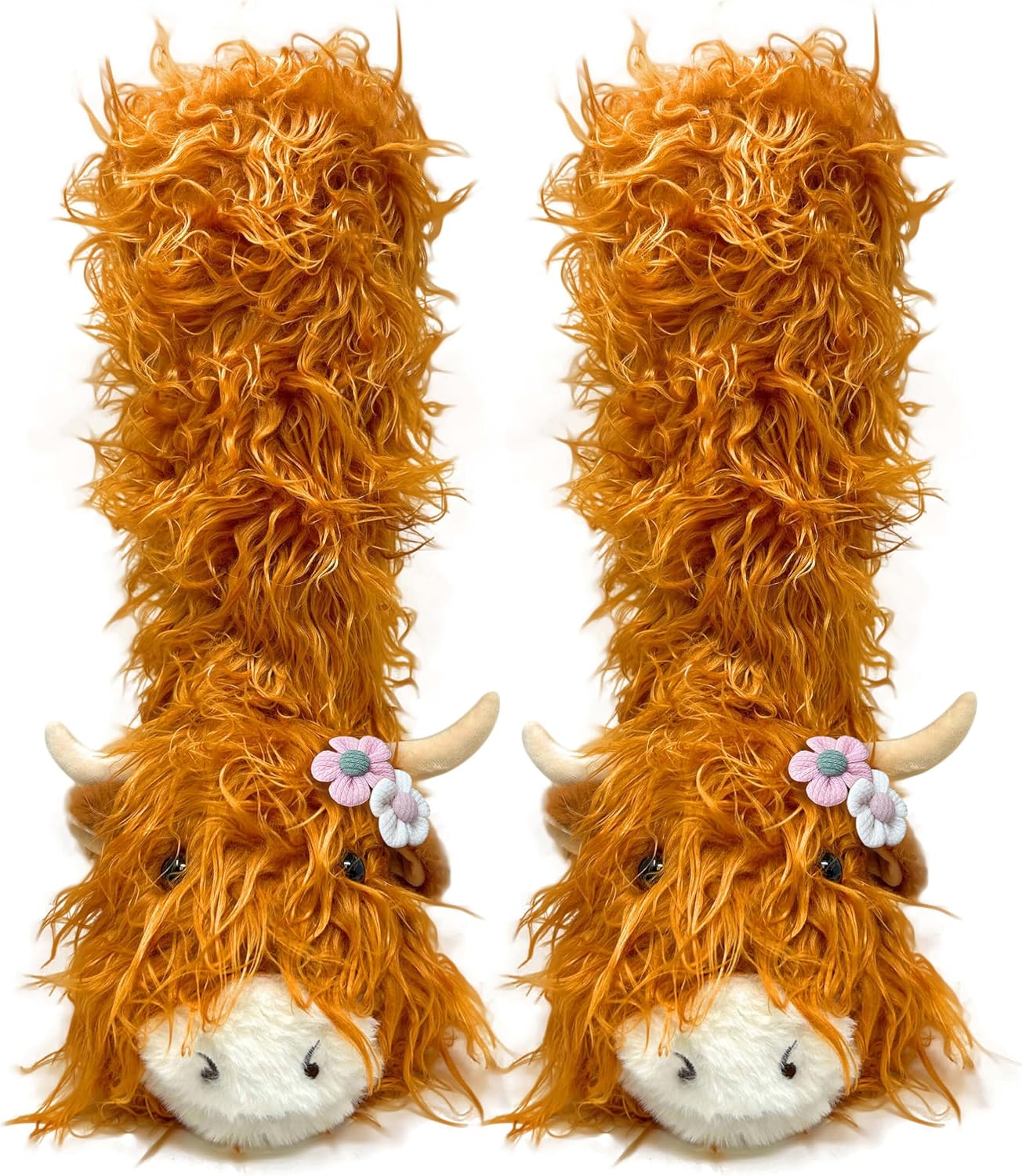 Ooooh Yeah Kids Funny Fuzzy Animal Slipper Socks