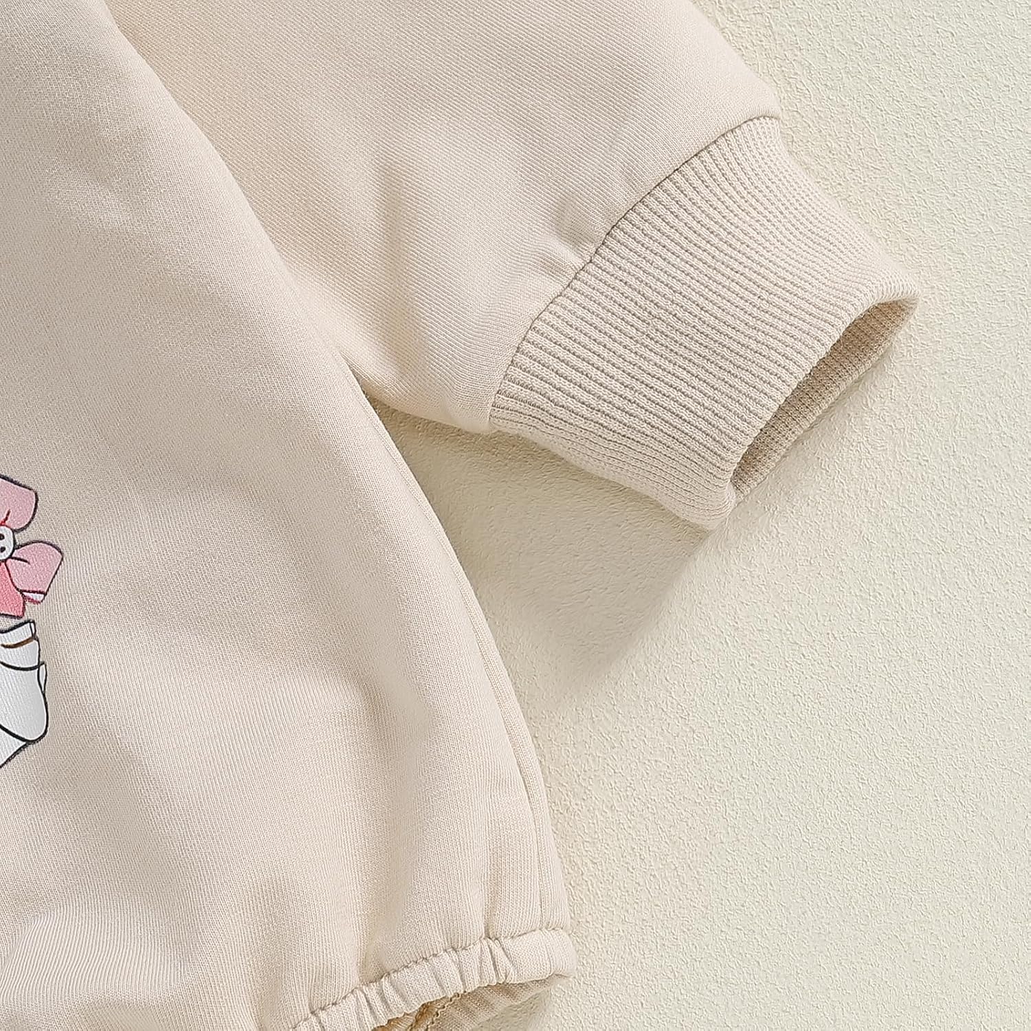 BULINGNA Newborn Baby Girl Halloween Outfit Ghost Bow Long Sleeve Sweatshirt Romper