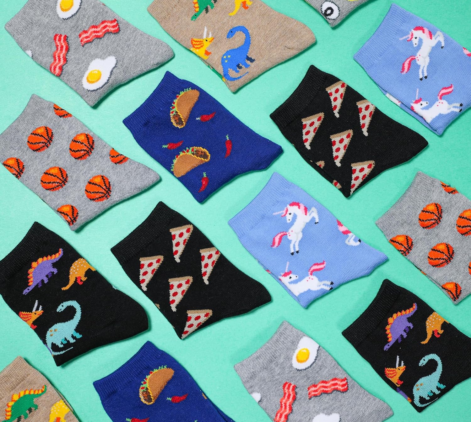 Hot Sox Kids Fun Animal Crew Socks - Perfect for Girls and Boys