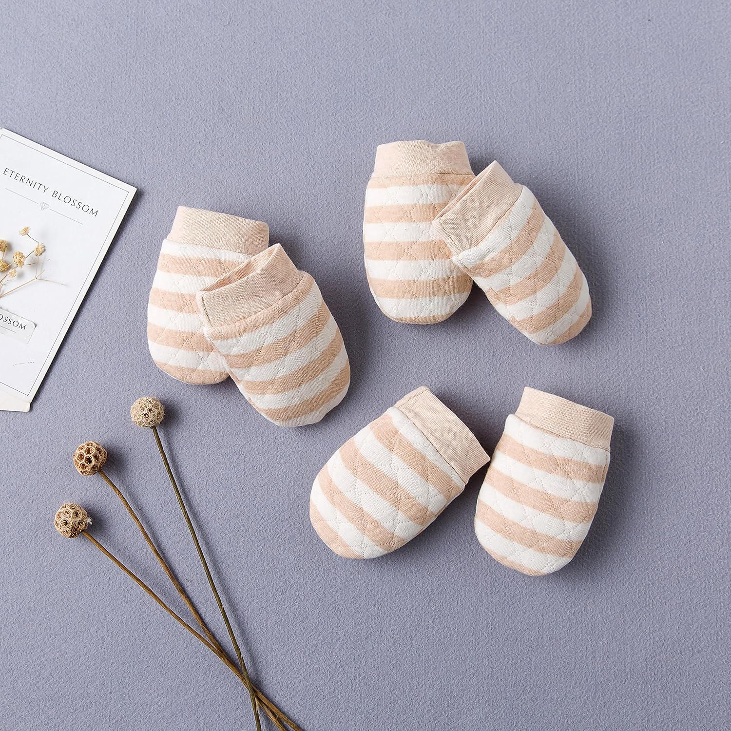 Sofa Squishy 100 Organic Baby Mittens